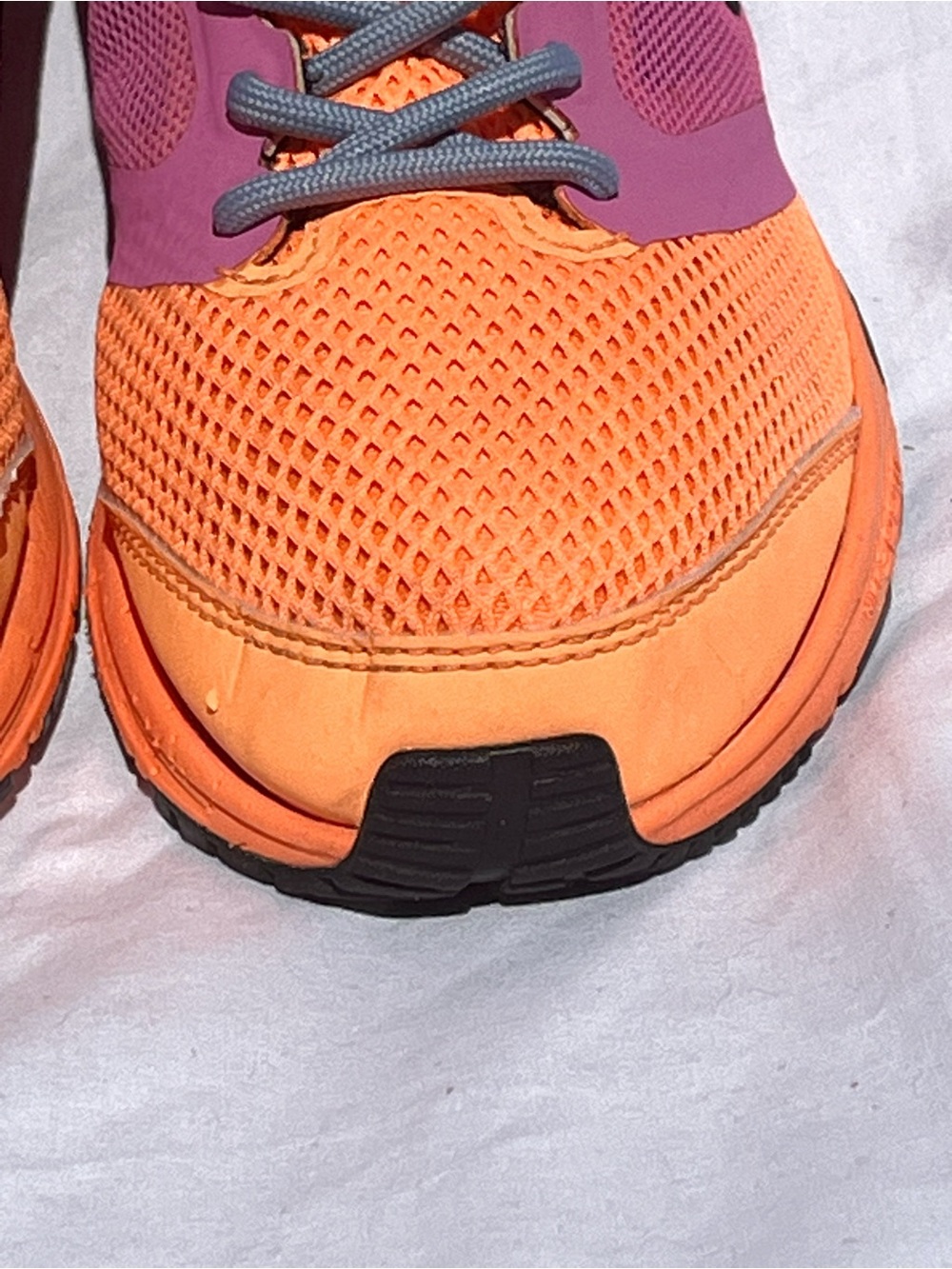 Nike Zoom Fly Orange Purple Running Shoes w/ Custom Extra Laces Women’s - Picture 12 of 14